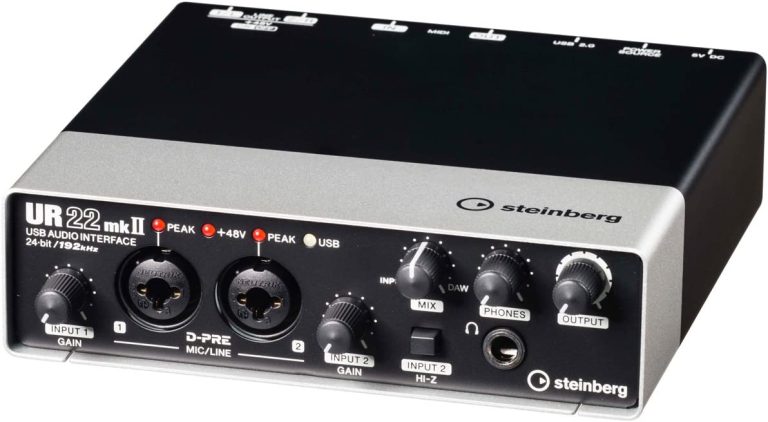 Yamaha Steinberg UR22MKII 2-Channel USB Audio Interface